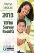 Arkansas Medicaid. TEFRA Survey Results