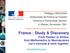 France : Study & Discovery