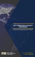 2017 HEMISPHERIC SECURITY CONFERENCE SECURITY IN THE CHANGING GEOPOLITICAL LANDSCAPE