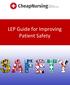 LEP Guide for Improving Patient Safety