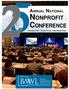 Reasons to attend the BMWL National Nonprofit Conference