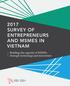 2017 SURVEY OF ENTREPRENEURS AND MSMES IN VIETNAM