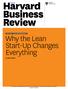 Why the Lean Start-Up Changes Everything by Steve Blank