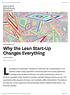 Why the Lean Start-Up Changes Everything
