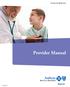 Kentucky Medicaid Provider Manual