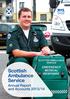 Scottish Ambulance Service Annual Report and Accounts 2013 / 14