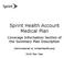 Sprint Health Account Medical Plan