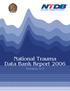 National Trauma Data Bank Report Version 6.0