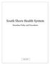 South Shore Health System. Downtime Policy and Procedures