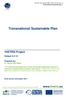 Transnational Sustainable Plan