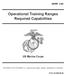Operational Training Ranges Required Capabilities
