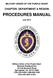 MILITARY ORDER OF THE PURPLE HEART CHAPTER, DEPARTMENT & REGION PROCEDURES MANUAL. July 2013 [LOGO]