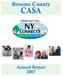 Broome County CASA Annual Report 2007