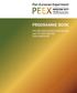PROGRAMME BOOK. THE 3RD PEEX SCIENCE CONFERENCE and 7TH PEEX MEETING IIASA WORKSHOP