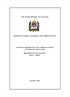 THE UNITED REPUBLIC OF TANZANIA MINISTRY OF WORKS, TRANSPORT AND COMMUNICATION NATIONAL INFORMATION AND COMMUNICATIONS TECHNOLOGY POLICY 2016