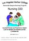 Associate Degree Nursing Program. Nursing 333. Nursing Process and Practice in Health Care of Women and Families During Childbearing
