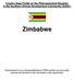 Country Data Profile on the Pharmaceutical Situation in the Southern African Development Community (SADC) Zimbabwe