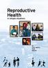 Reproductive Health. in refugee situations. an Inter-agency Field Manual