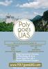 Poly UAS. goes.  Join us at our outreach session on: *UAS: University of Applied Sciences
