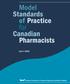 Model Standards of Practice for Canadian Pharmacists