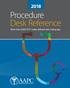 Procedure Desk Reference