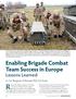 Russia s 2014 illegal occupation of Crimea, Enabling Brigade Combat Team Success in Europe. Lessons Learned