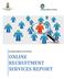 NATIONAL BUREAU OF STATISTICS ONLINE RECRUITMENT SERVICES REPORT