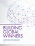 BUILDING GLOBAL WINNERS THE EXPERT REVIEW PANEL REPORT ON THE ONTARIO NETWORK OF ENTREPRENEURS