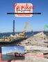 New Haven Harbor Breakwater Repairs See story on page 7
