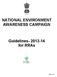 NATIONAL ENVIRONMENT AWARENESS CAMPAIGN. Guidelines for RRAs. Page 1 of 1