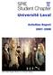 Université Laval Activities Report