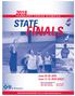 FINALS STATE. June 22-28, 2018 June 11-12, 2018 (GOLF) TENNESSEE SENIOR OLYMPICS. ONLINE REGISTRATION AVAILABLE- VISIT