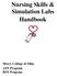 Nursing Skills & Simulation Labs Handbook