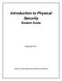 Introduction to Physical Security