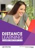 DISTANCE LEARNING COURSE DIRECTORY