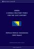 AFBIH: A SINGLE MILITARY FORCE FOR THE 21ST CENTURY