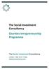 The Social Investment Consultancy Charities Intrapreneurship Programme
