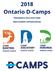 2018 Ontario D-Camps PROGRAM & FACILITIES TEAM EMPLOYMENT OPPORTUNITIES