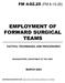 EMPLOYMENT OF FORWARD SURGICAL TEAMS