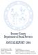 ANNUAL REPORT Broome County Department of Social Services