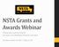 NSTA Grants and Awards Webinar