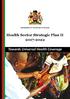 GOVERNMENT OF THE REPUBLIC OF MALAWI. Health Sector Strategic Plan II Towards Universal Health Coverage