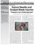 Suture Needle and Scalpel Blade Injuries Frequent but Underreported
