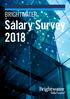 BRIGHTWATER. Salary Survey 2018