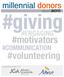 #giving. #volunteering. #motivators #ENGAGING #COMMUNICATION. a research project of
