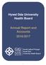 Hywel Dda University Health Board. Annual Report and Accounts 2016/2017