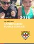 2016 ANNUAL REPORT ANISHINABEK POLICE SERVICE
