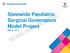 Statewide Paediatric Surgical Governance Model Project March 2016