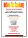 Registration Packet. The Future of a Proud Tradition. Basic Fire Suppression Certification School Approved by Texas Commission on Fire Protection