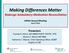 Making Differences Matter Redesign Ambulatory Medication Reconciliation